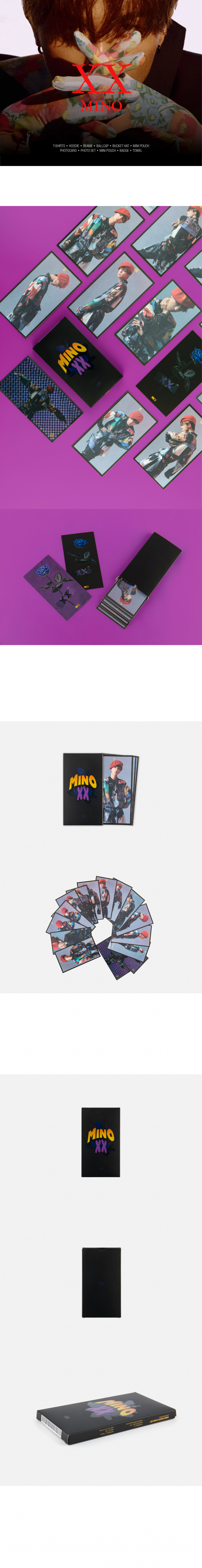 와이지셀렉트(YG SELECT) MINO XX 포토카드 세트