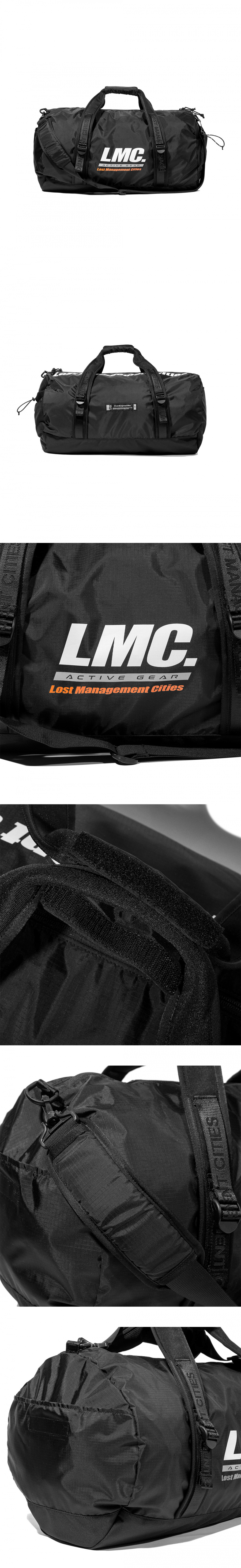 엘엠씨(LMC) LMC ACTIVE PACKABLE DUFFLE BAG black