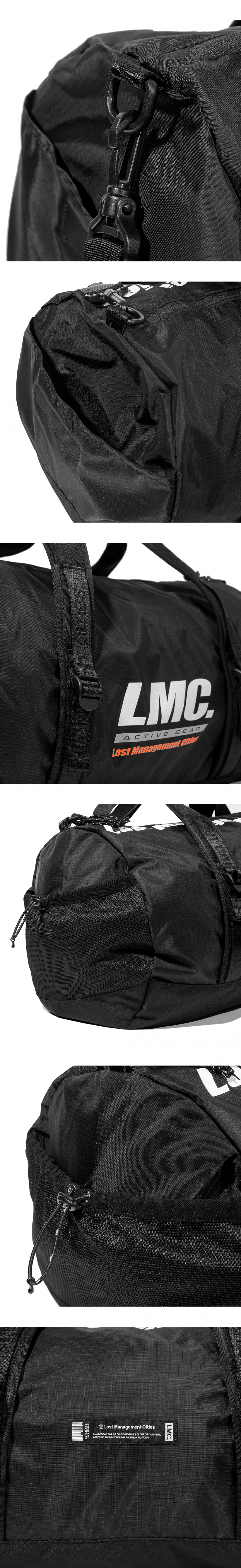 엘엠씨(LMC) LMC ACTIVE PACKABLE DUFFLE BAG black