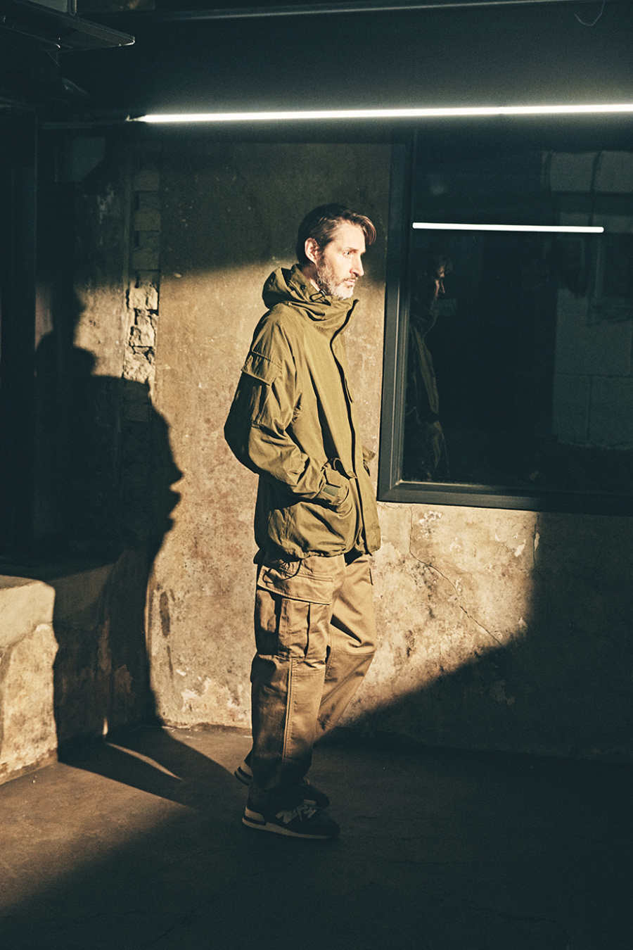에스피오나지(ESPIONAGE) DEX ECWCS Parka Olive