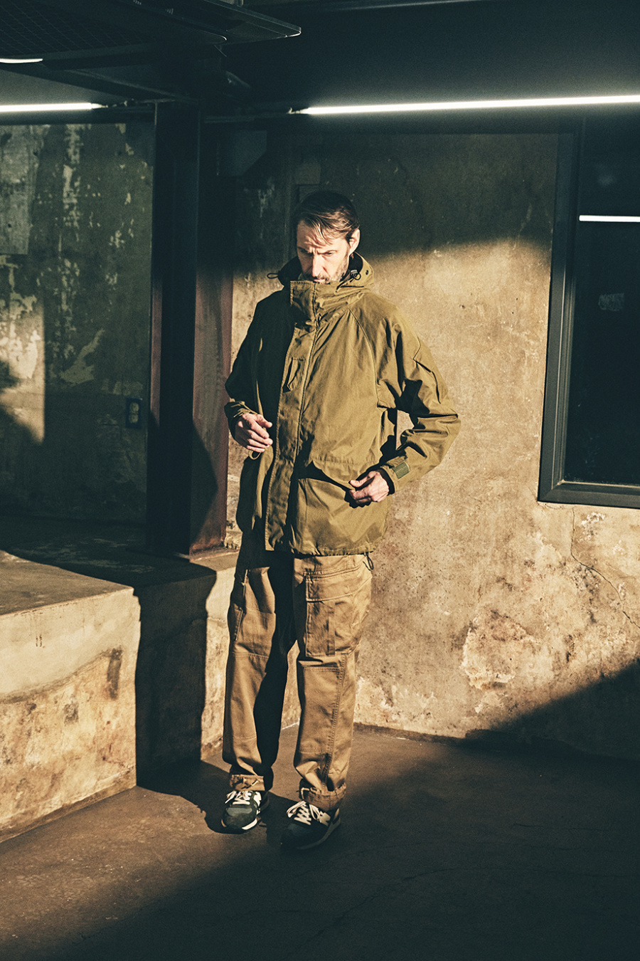 에스피오나지(ESPIONAGE) DEX ECWCS Parka Olive