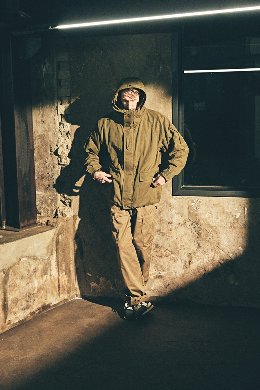 에스피오나지(ESPIONAGE) DEX ECWCS Parka Black