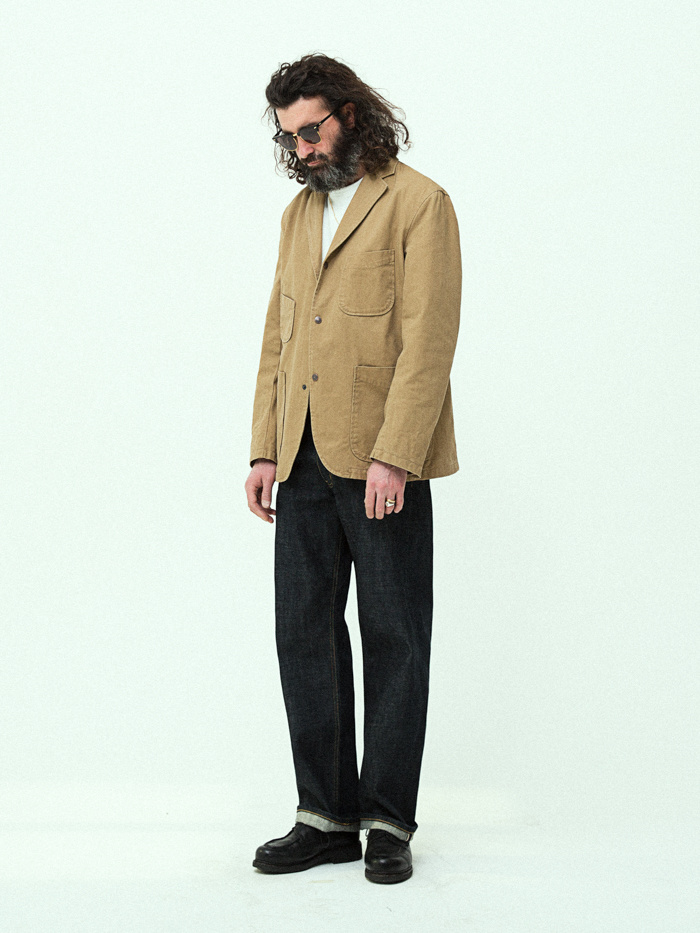 유니폼브릿지(UNIFORM BRIDGE) selvedge denim pants indigo