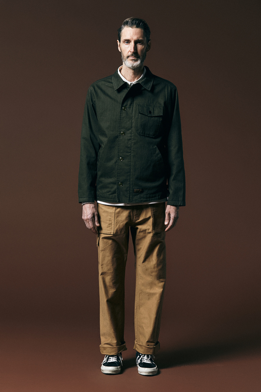 에스피오나지(ESPIONAGE) Bert A2 Deck Jacket Navy