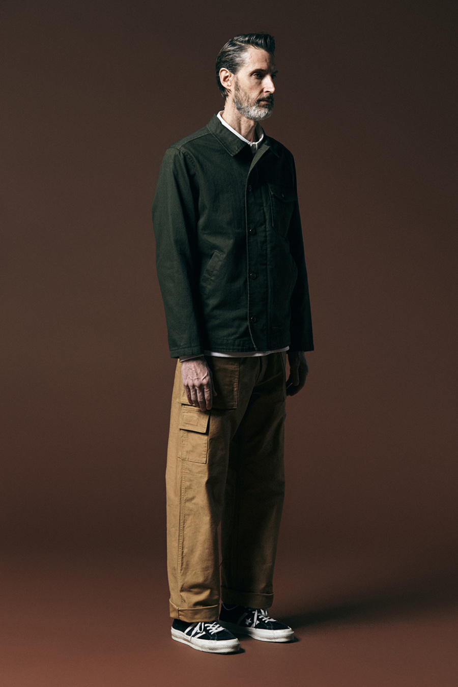 에스피오나지(ESPIONAGE) Bert A2 Deck Jacket Navy