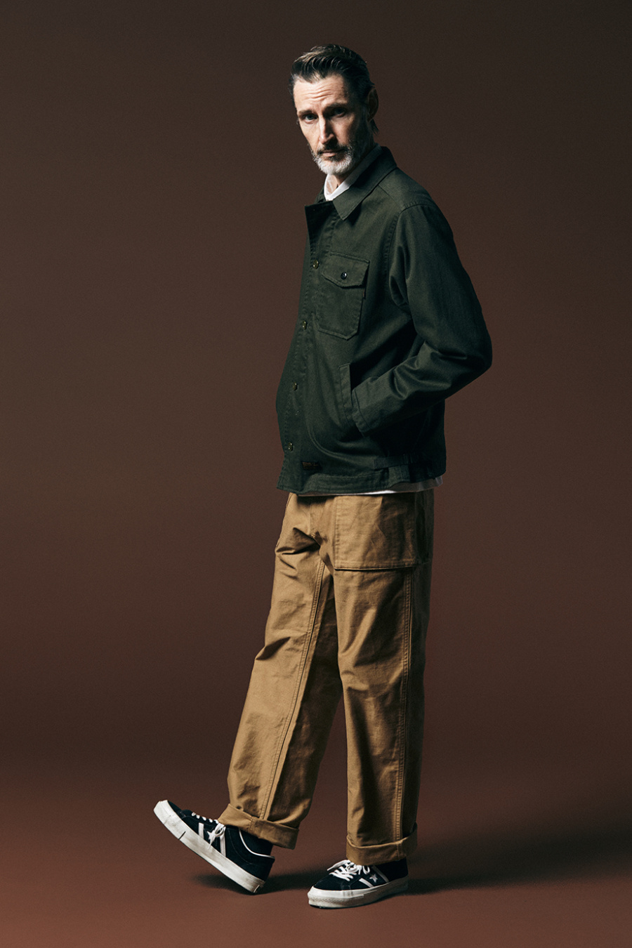 에스피오나지(ESPIONAGE) Bert A2 Deck Jacket Navy