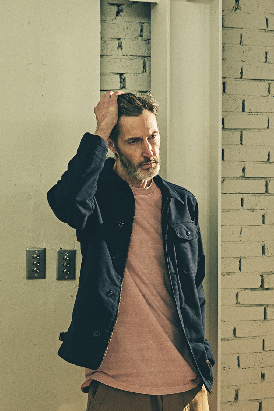 에스피오나지(ESPIONAGE) Bert A2 Deck Jacket Navy