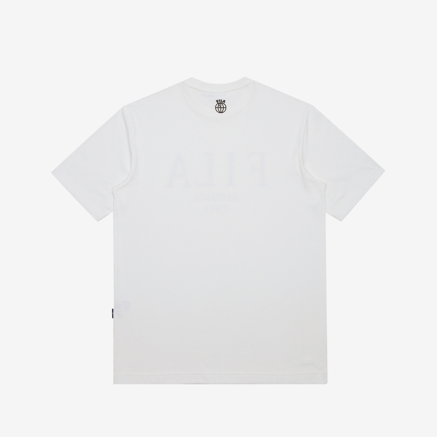Fila(FILA)Heritage寬鬆短袖(FE2RSB5109XOWH)