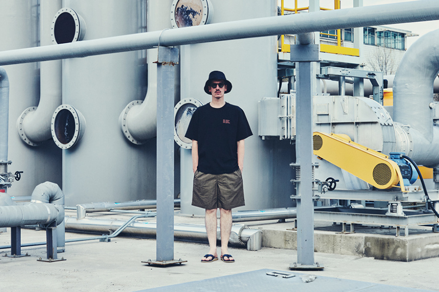 에스피오나지(ESPIONAGE) WAVE OFF Heavyweight T-Shirt Off White