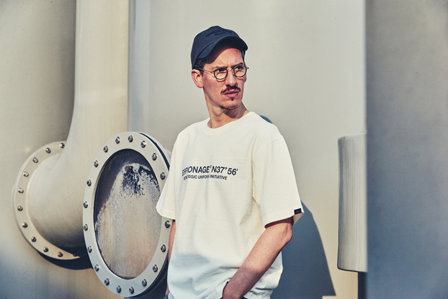 에스피오나지(ESPIONAGE) ESUI Heavyweight T-Shirt Off White