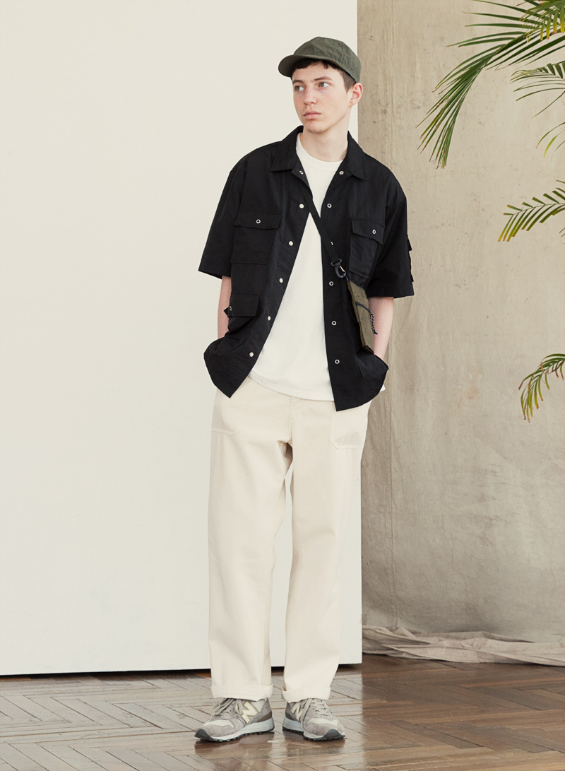 유니폼브릿지(UNIFORM BRIDGE) cotton fatigue pants forest