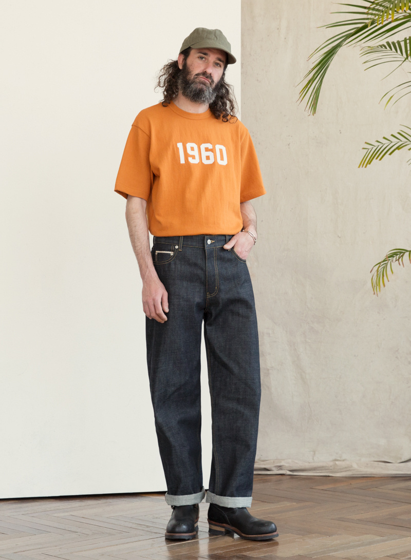 유니폼브릿지(UNIFORM BRIDGE) selvedge denim pants indigo