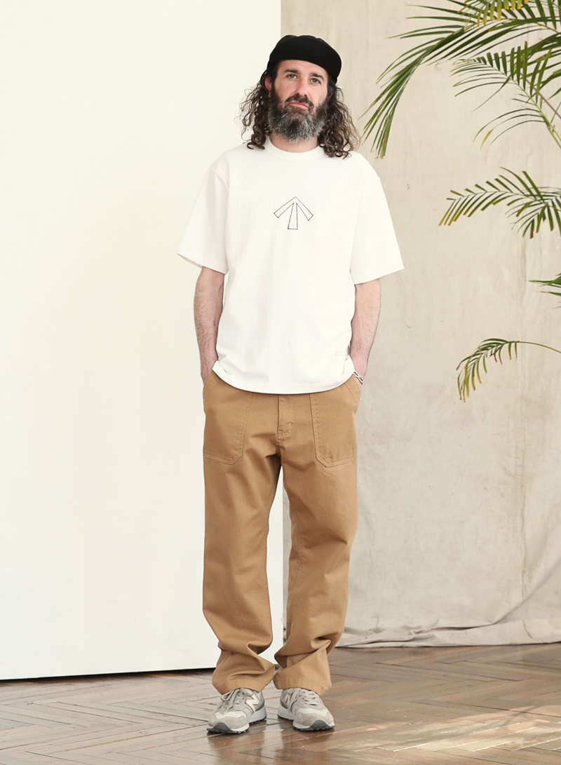유니폼브릿지(UNIFORM BRIDGE) cotton fatigue pants forest
