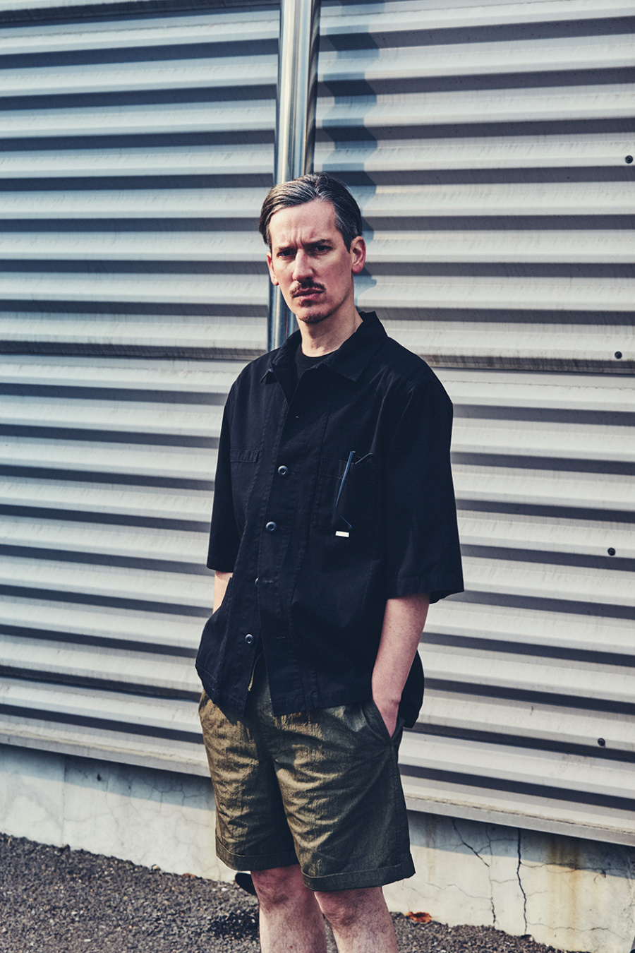 에스피오나지(ESPIONAGE) Curt Medical Shirts Black