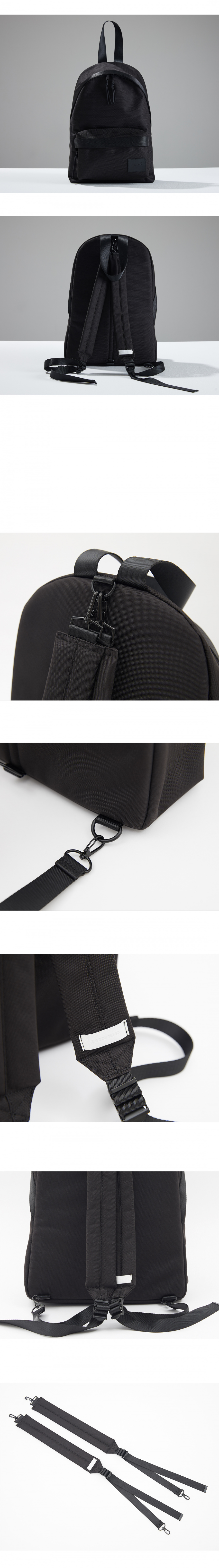 메종미네드(MAISON MINED) 2 IN 1 ONE POCKET BACKPACK