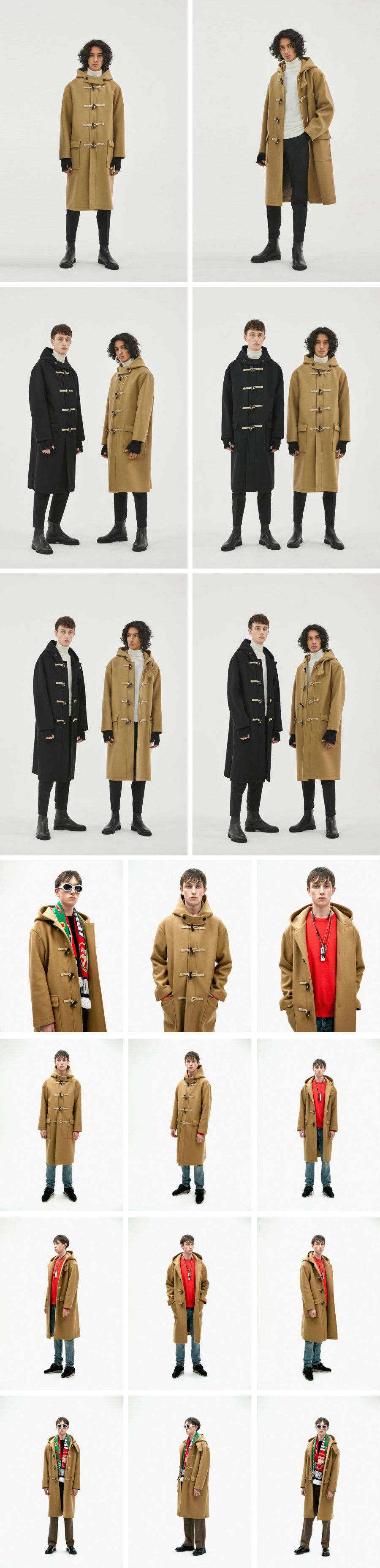 분트(BUND) THE T-SHIRT MUSEUM X BUND - Trier Duffle Coat Camel