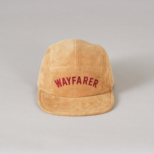 분트(BUND) LEIT X BUND - WAYFARER Camp Cap Corduroy Camel
