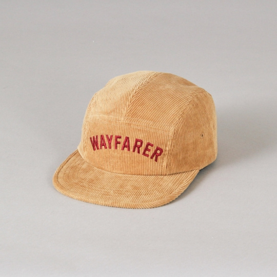 분트(BUND) LEIT X BUND - WAYFARER Camp Cap Corduroy Camel