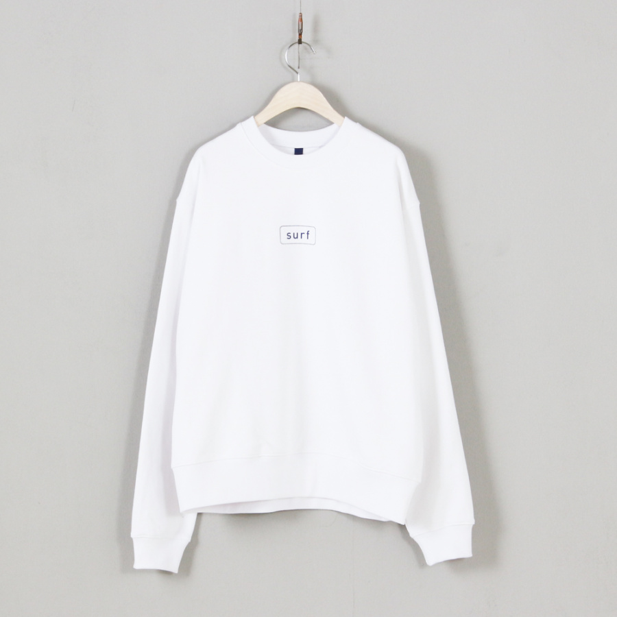 분트(BUND) CAMPAIGN Sweatshirt - Surf White
