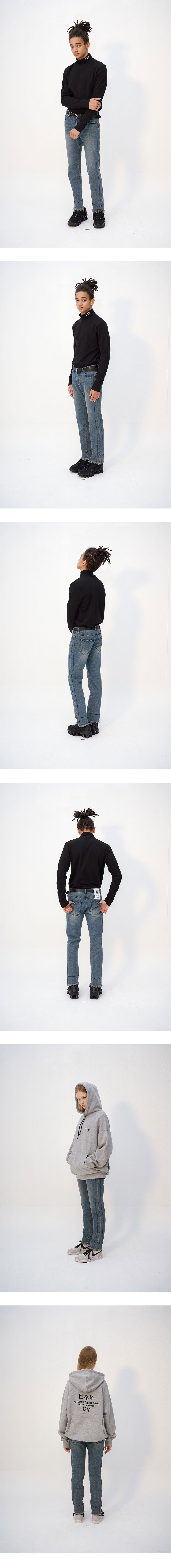 오와이(OY) STITCH DENIM JEANS