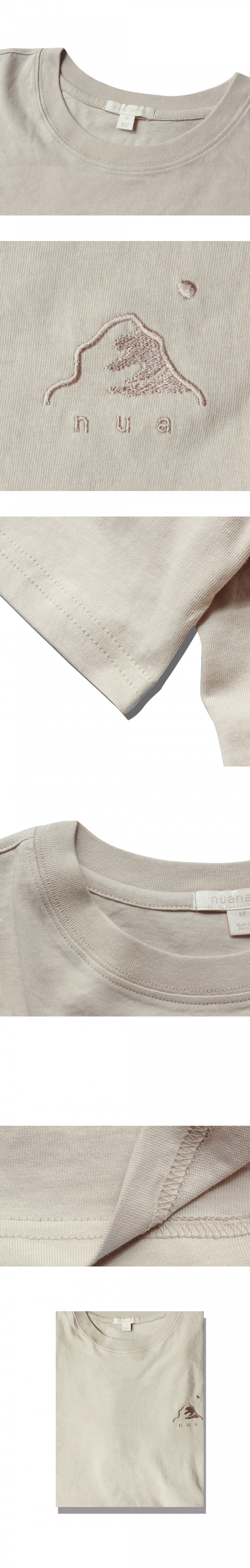 누아네임(NUANAME) nua slim fit_t beige