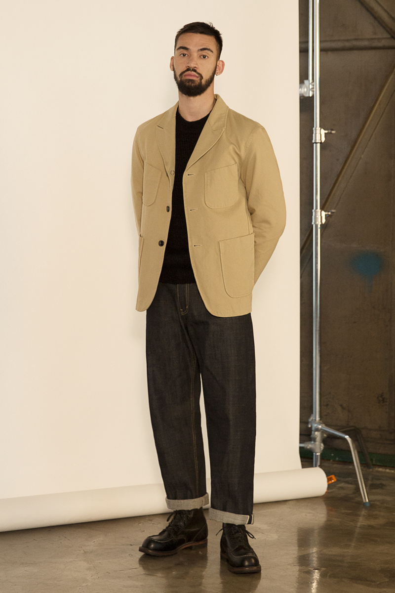 유니폼브릿지(UNIFORM BRIDGE) selvedge denim pants indigo