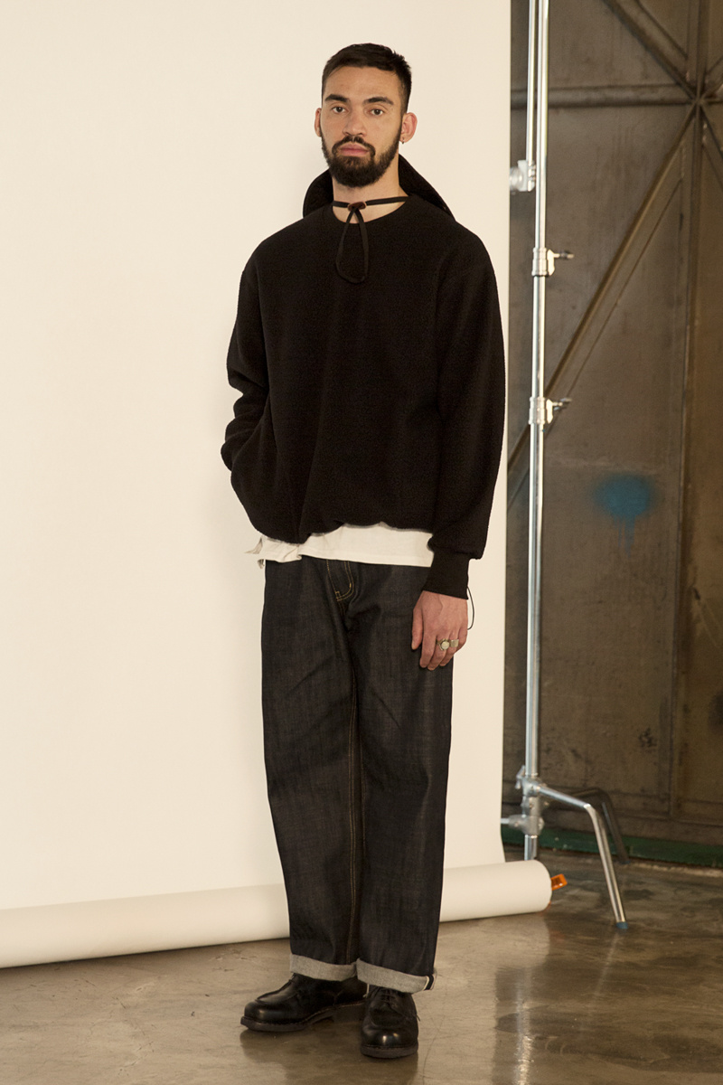 유니폼브릿지(UNIFORM BRIDGE) selvedge denim pants indigo