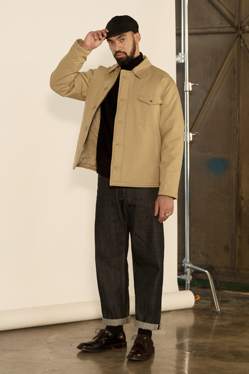 유니폼브릿지(UNIFORM BRIDGE) selvedge denim pants indigo