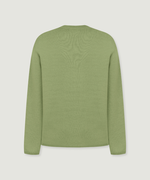 Hwaran Semiover Knit Avocado