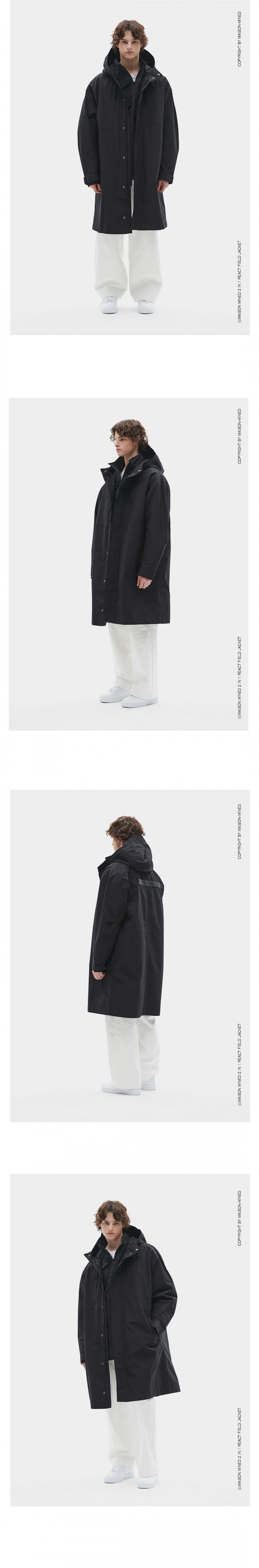 메종미네드(MAISON MINED) 2 IN 1 REACT FIELD JACKET