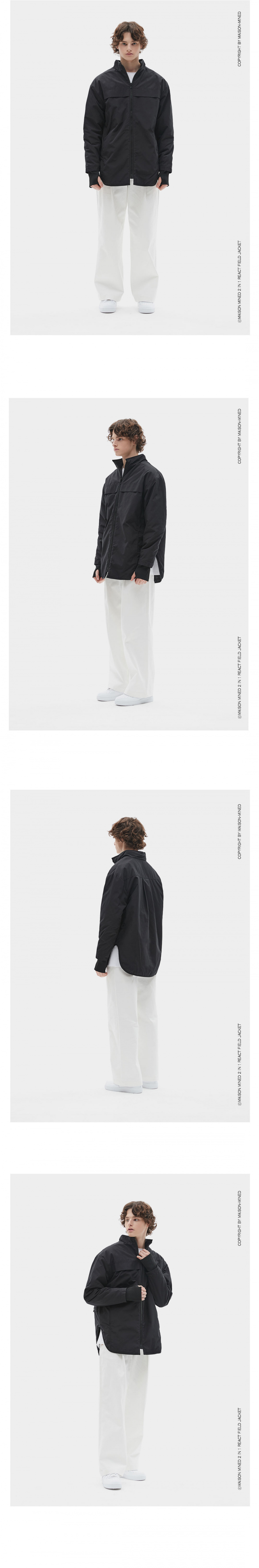 메종미네드(MAISON MINED) 2 IN 1 REACT FIELD JACKET