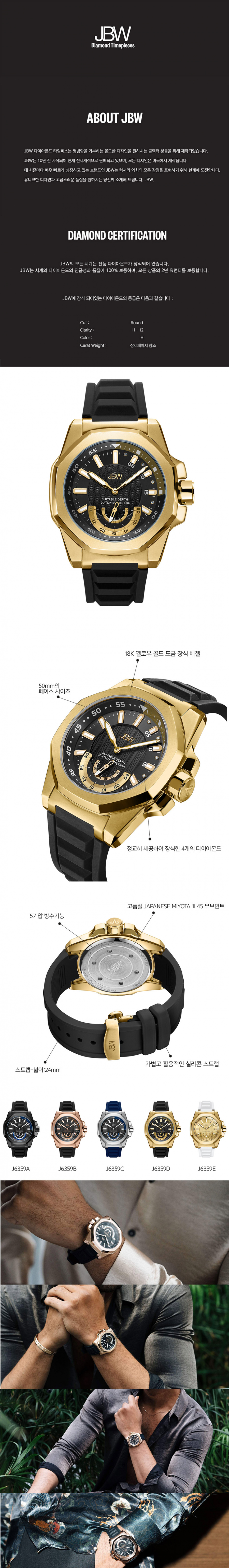 Á¦À̺ñ´õºíÀ¯(JBW) Delmare - Gold/Black