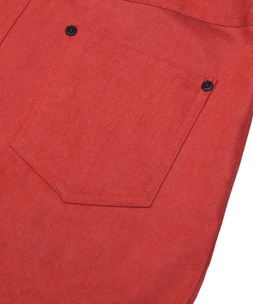 Mini Block Skirt_Red