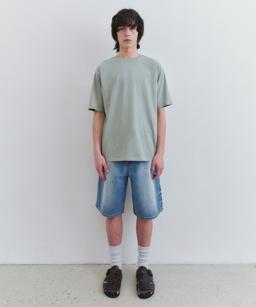 SUPIMA Cotton Premium T-Shirt SAGE GREEN