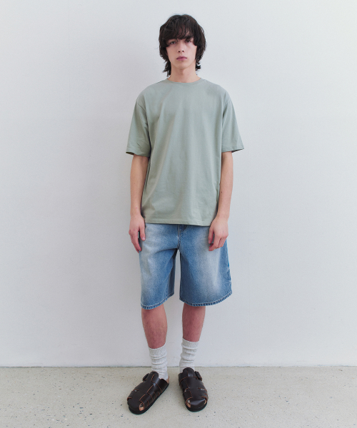 SUPIMA Cotton Premium T-Shirt SAGE GREEN