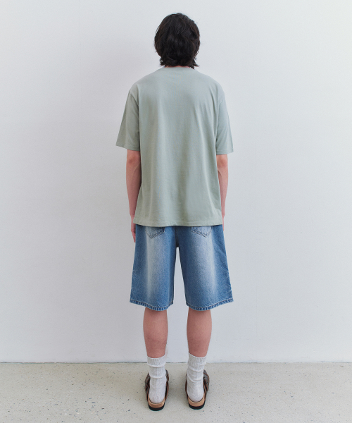 SUPIMA Cotton Premium T-Shirt SAGE GREEN