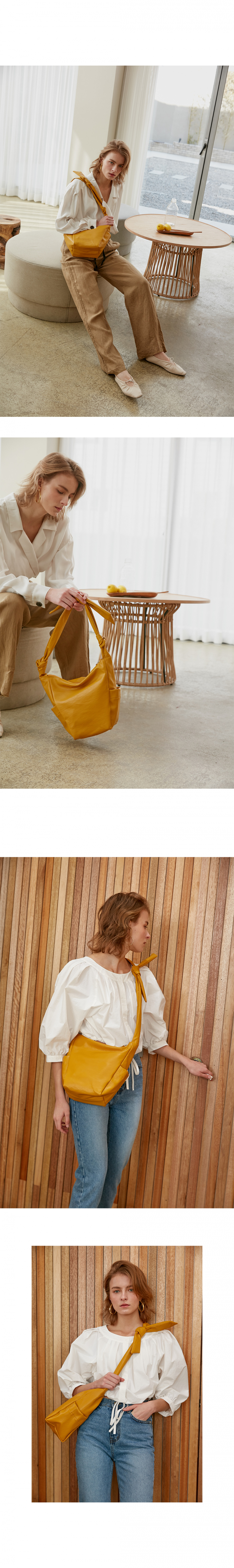 【CHRISTINE PROJECT】Reborn Bag Small Mustard christineproject - CROSS