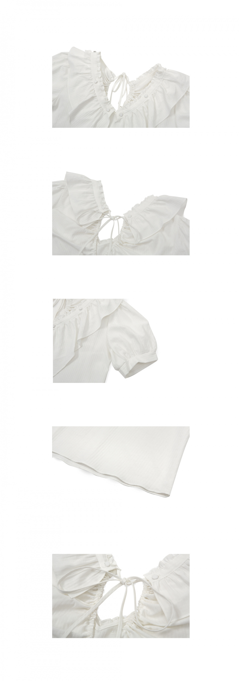 DRESS [] - 2 COLORS WHITE