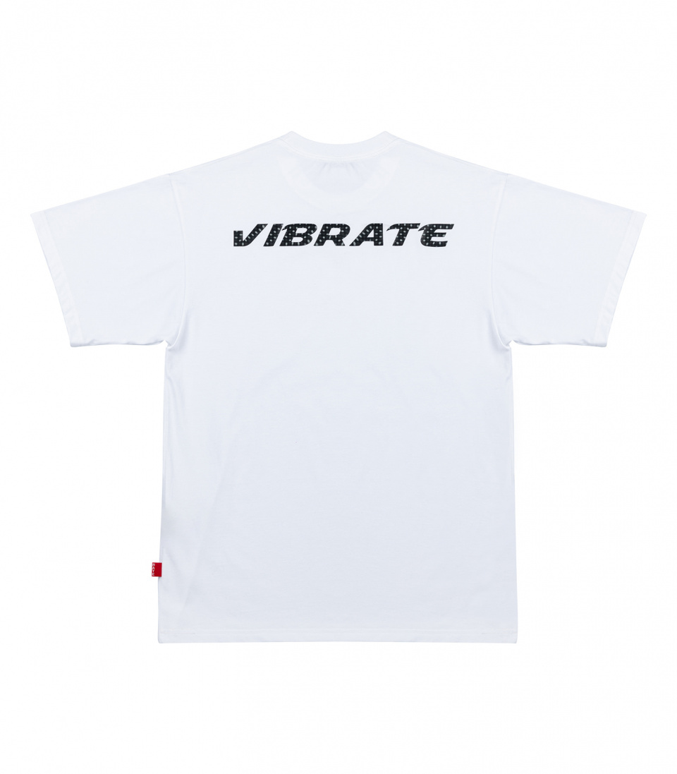 바이브레이트(VIBRATE) V FLASH M003 T-SHIRT (WHITE) - 85,000 | 무신사 스토어