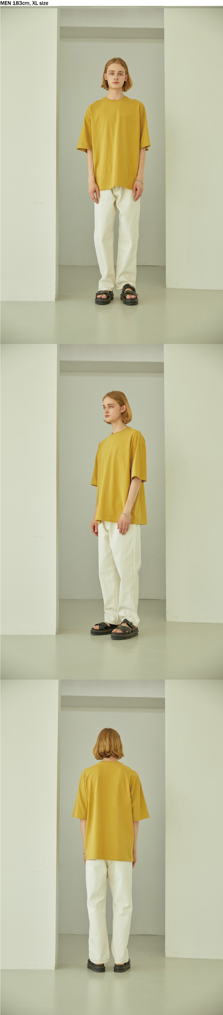 SHORT SLEEVE - 2 COLORS MUSTARD