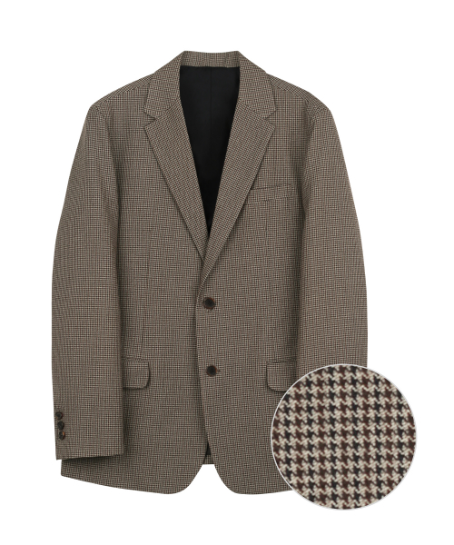HOUND CHECK SWITCH SINGLE JACKET