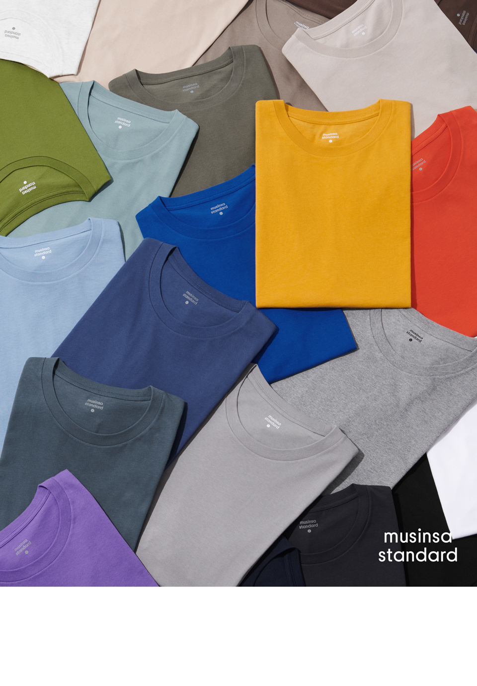 Tシャツ・カットソー *MUSINSA STANDARD* Cool Standard Oversized Crew Neck Short S MUSINSA | MUSINSA STANDARD [Cool Tandard] Oversized Crew