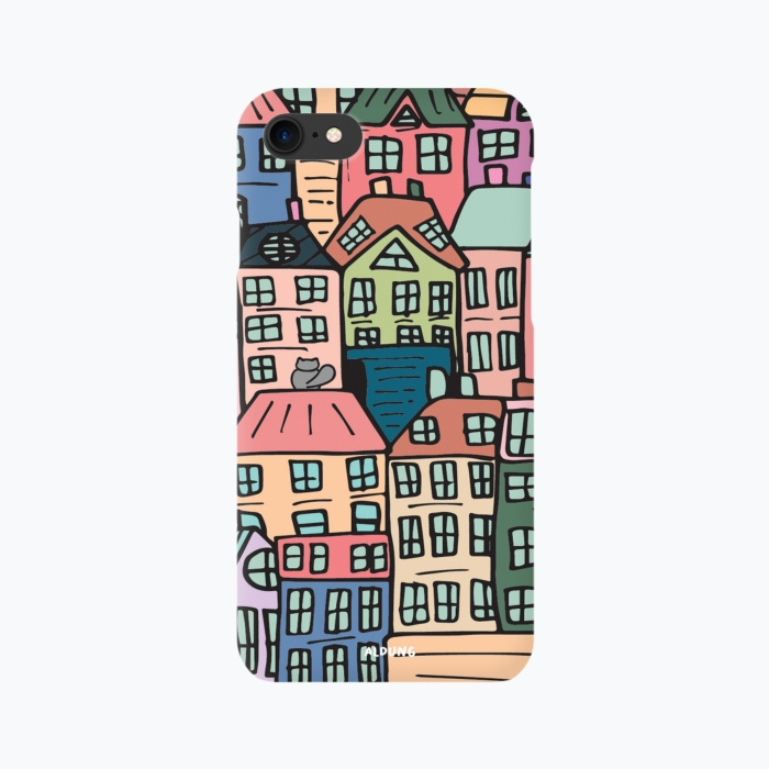 알덩이(ALDUNG) 폰케이스_컬러풀 하우스 VOL2 - 20,000 | 무신사 스토어