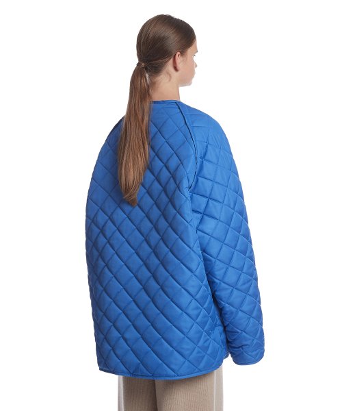 Quilted Jacket_Blue