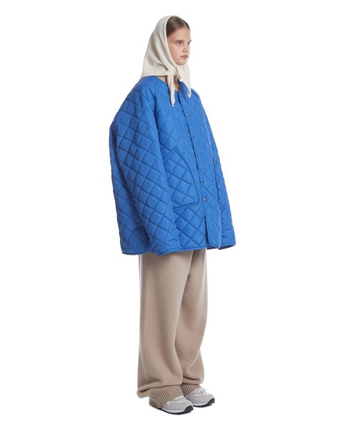 Quilted Jacket_Blue