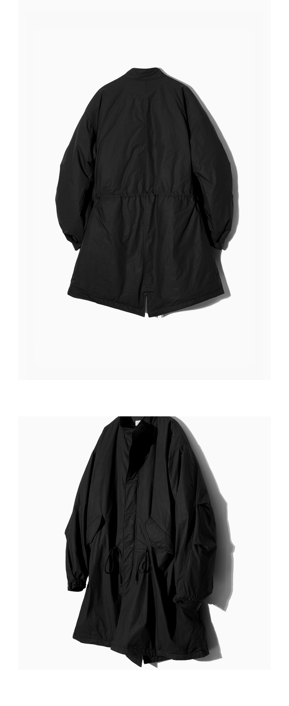 MUSINSA | PARTIMENTO 3M Thinsulate M-65 Fishtail Coat Padded