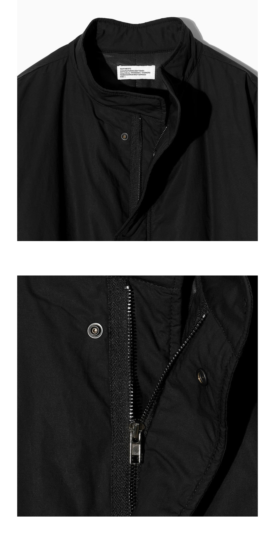 MUSINSA | PARTIMENTO 3M Thinsulate M-65 Fishtail Coat Padded