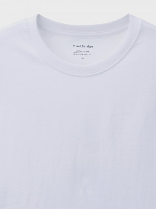 [3Pack] High density pure cotton basic short-sleeved T-shirt MATS0101