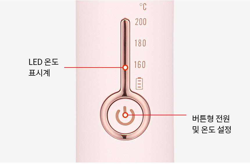 보다나(VODANA) 러블리웨이브 무선 미니 봉고데기 (사은품2종 증정)