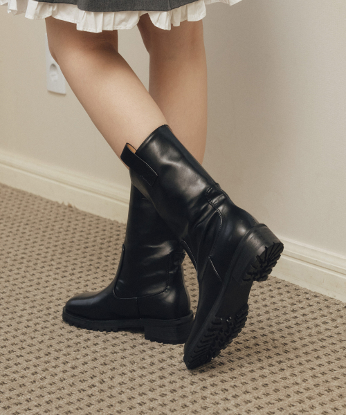 Middle Walker Boots Black (att6019)